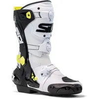 Sidi Rex Stiefel - Weiß/Schwarz/Neon-Gelb / 44