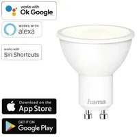 Hama - WLAN LED-Lampe GU10 4,5W Weiß