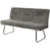Mendler Sitzbank HWC-H70, Esszimmerbank Bank Polsterbank, Lehne Stoff/Textil Chenille