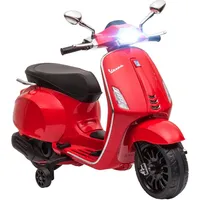 Aiyaplay Kinder Elektromotorrad 6V Kindermotorrad mit MP3, USB, FM-Radio,