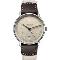 STERNGLAS S02-LM26-NY06 Armbanduhr Automatik Lumatik Nylon Beige
