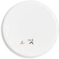 Räder Schneetag Teller Hundeschlitten D.22cm, H.1,2cm