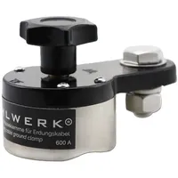 STAHLWERK Massemagnet bis 600A schaltbarer Massemagnet für Schweißkabel