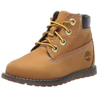 Timberland Pokey Pine Zip Stiefel Für Kleinkinder Wheat 28