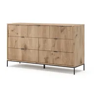 Vicco Sideboard Eliza Viking Oak 140 x 81 cm