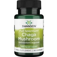 Swanson Chaga-Pilz 400 mg 60 Kapseln