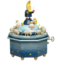 Wendt & Kühn Spieldose Mondvater mit Engeln