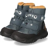 Superfit Glacier Warm Gefütterte Gore-tex Schneestiefel, Schwarz Orange 0000,