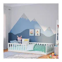 Bellabino Vere Bodenbett 90x200 cm – Montessori Kinderbett mit