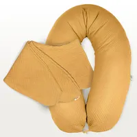 Sei Design Stillkissenbezug Musselin Bezug aus 100% Baumwolle [