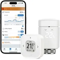 EVE SYSTEMS Eve Thermo Raumkomfort-Set für Apple Home: 1
