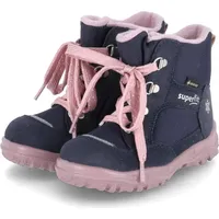 Superfit Mädchen - Schuhe HUSKY1 Boot, Modern, BLAU/ROSA 8010,