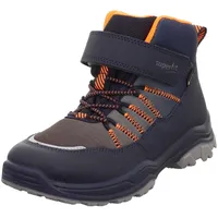 Superfit Jupiter warm gefütterte Gore-Tex Sneaker, BLAU/ORANGE 8000