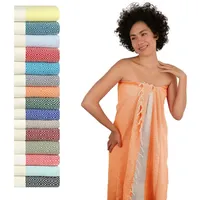 Flora Furora Hamamtuch 100 x 200 cm orange