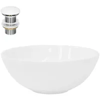 Luxebath Aufsatzwaschbecken Rund 28 x 11,6 cm