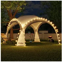 Swing&Harmonie Swing&Harmonie® LED Event Pavillon XXL DomeShelter 450cm Garten