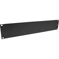 InLine 19" Blindplatte, 1HE, RAL 9005 schwarz