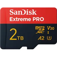 SanDisk  Extreme Pro microSDXC UHS-I U3 V30 A1 2