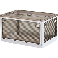 Joybos Multifunktionale faltbare Aufbewahrungsbox, Weiß, 116 l