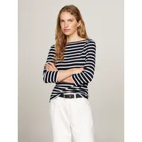 Tommy Hilfiger New Cody Slim 3/4-arm T-Shirt Nos Breton