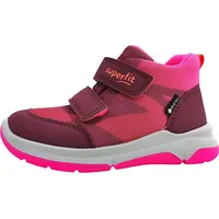 Superfit Mädchen Cooper leicht gefütterte Gore-Tex Sneaker, ROT/PINK 5000