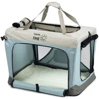 Beeztees Nylon Bench Travel Time Haustiertransportbox - 70x52x52cm