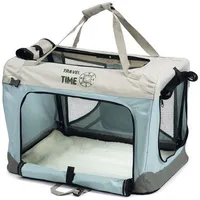 Beeztees Nylon Bench Travel Time Haustiertransportbox - 60x42x42cm