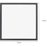 Brilliant Briston 1 LED-Panel 45 x 45 cm Aluminium