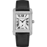 Frederique Constant FC-235S2D6 Damenuhr Klassik Karree 158 Diamanten 25mm