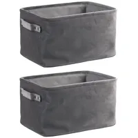 Home4You Aufbewahrungskörbe 2er Set, 33 x 23 cm -