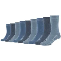 Mustang Damen Socken 9er Pack 35/38 stone mix -