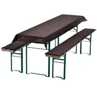 Nyvi Bierbankauflagen Set 240x70cm Uni Braun