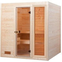 Weka Sauna Valida Gr. 2 mit Glastür + Fenster