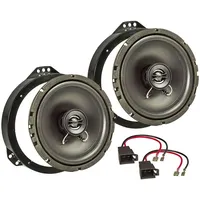 Tomzz Audio 4039-002 TA16.5-Pro Lautsprecher Einbau-Set kompatibel mit Opel