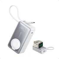 Anker MagGo Powerbank 10.000mAh für Apple Watch Aurora White