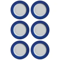 Ritzenhoff & Breker Doppio Dessertteller 6er Set Indigo Blau