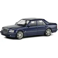 Solido Mercedes-Benz W124 E60 AMG blau 1:43 Modellauto