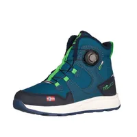 TROLLKIDS Kids Bergen Winter Mid Cut dunkel Marine/Frischgrün blau|grün