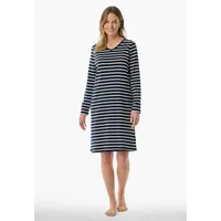 SCHIESSER Damen Casual Essentials Nachthemd, Nachtblau_181745, 44