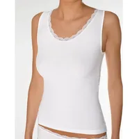 NINA VON C. Achseltop Body & Soul weiss,Größe 46