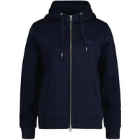 GANT Tonal Archive Shield Sweatjacke - Blau