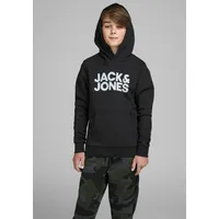 JACK & JONES Corp Logo Kapuzenpullover Black 16 Jahre