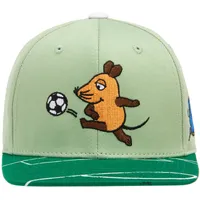 Koaa Schiebermütze Snapback Cap "Die Maus-Fußball" grün