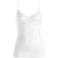 Hanro Cotton Seamless Spaghetti Top in Weiß - L