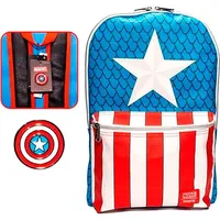 Loungefly Marvel Captain America Rucksack mit Pin 45cm