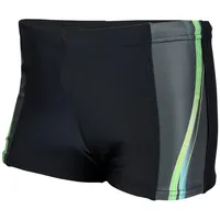 Aquarti Badehose Jungen Schwimmhose mit Kontrast-Einsätzen – Bequeme Badehosen