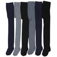 TupTam Baby Jungen Strickstrumpfhose 6er Pack, Farbe: Farbenmix 3,