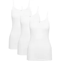 Triumph Katia Basics Shirt schmale Träger 3er Pack White