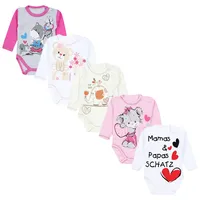 TupTam Baby Body Langarm – 5er Set Body Baby