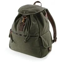 Quadra Vintage Canvas Backpack Farbe:Vintage Military Green Größe:30 x